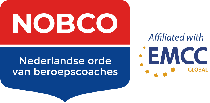 Keurmerk van NOBCO, de Nederlandse orde van beroepscoaches, aangesloten bij EMCC Global